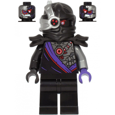nindroid warrior black shoulder pads - legacy