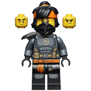 cole - the island mask and hair with bandana