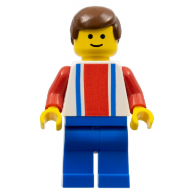 soccer player - red white and blue team with number 10 on back