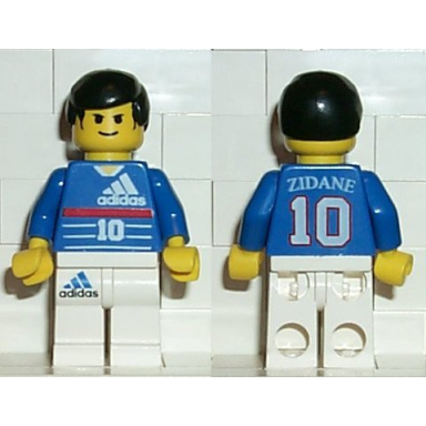soccer player - adidas number 10 with zidane on back