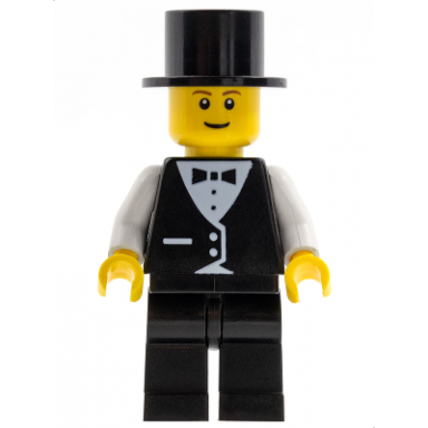 town vest formal - top hat
