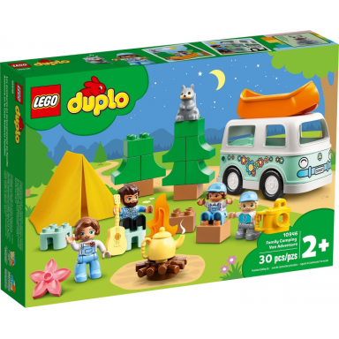 family camping van adventure