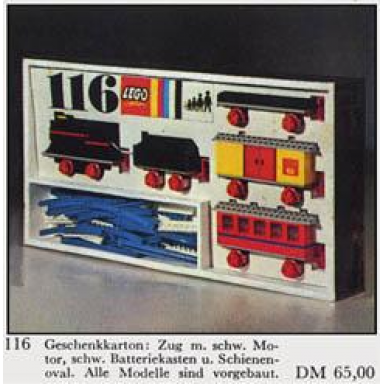 starter train set with motor