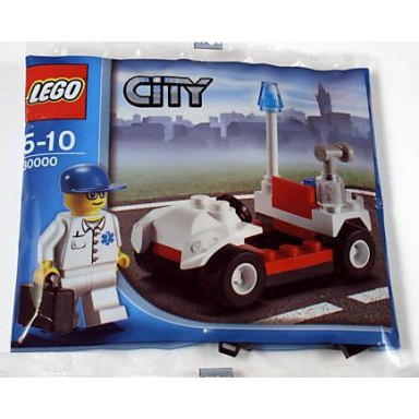 doctor with car polybag