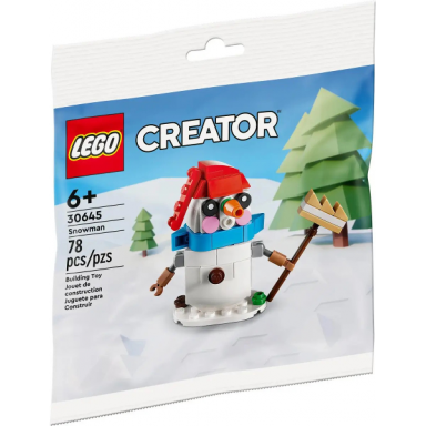 snowman polybag