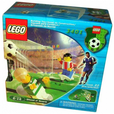 shoot n score - without zidane adidas minifigure