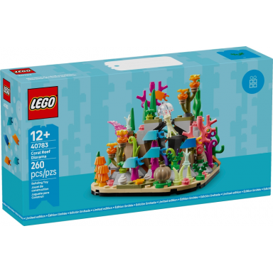 coral reef diorama