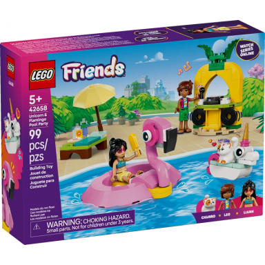 unicorn flamingo pool party