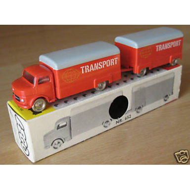 1:87 mercedes truck trailer