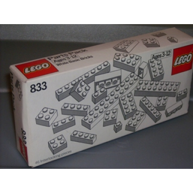 white bricks parts pack