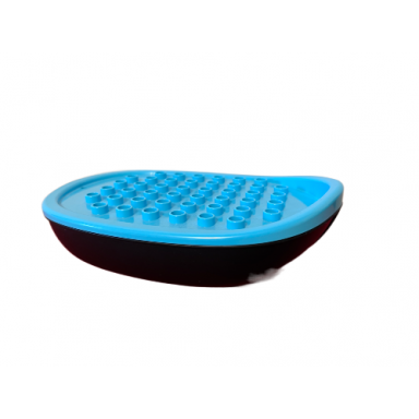 duplo boat hull unitary 7 x 12 with medium azure top 15576 15575