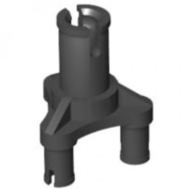 black technic steering wheel hub 3 pin triangular