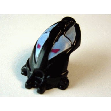 minifigure head modified bionicle toa mahri hahli nuparu nuparu black pattern