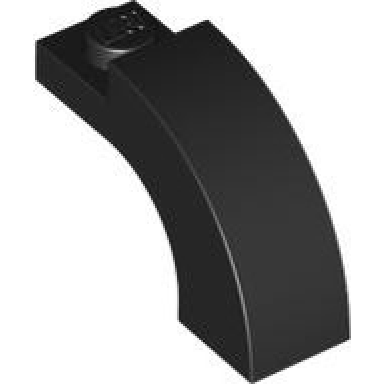 black arch 1 x 3 x 1 2 3 curved top