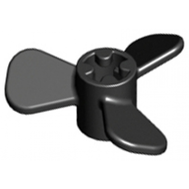 propeller 3 blade 3 diameter with axle hole