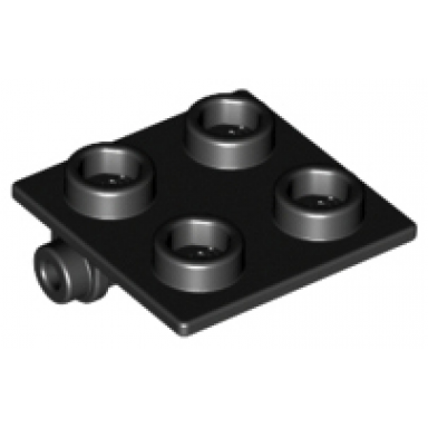hinge brick 2 x 2 top plate