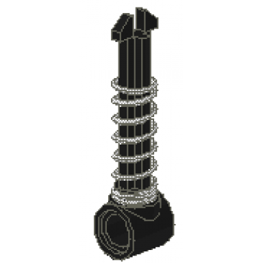 technic shock absorber 6.5l piston rod with spring undetermined type