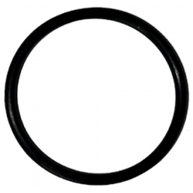 black rubber belt round cross section - 31mm d x 1mm thick