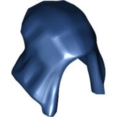 dark blue minifigure headgear hood basic