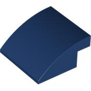 dark blue slope curved 4 x 4 x 1 2 3