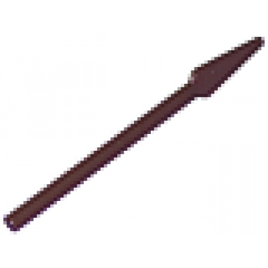 dark brown minifigure weapon pike spear undetermined type