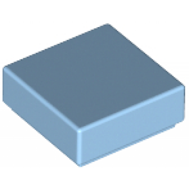 maersk blue tile 1 x 1