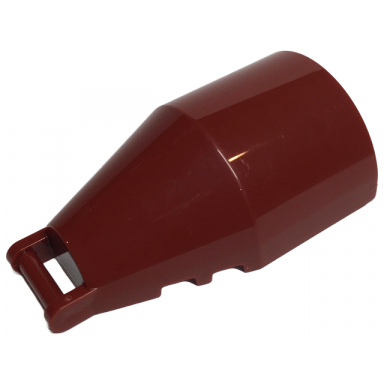 dark red windscreen 6 x 4 x 2 round with bar handle