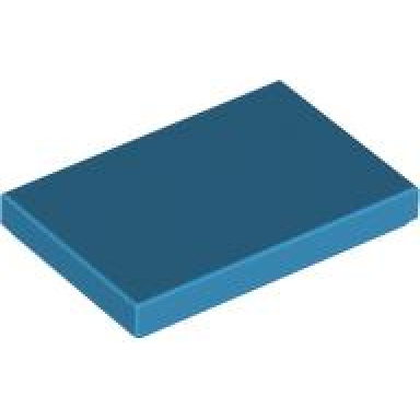 dark azure tile 2 x 3