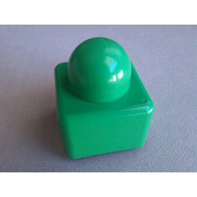 bright green primo brick 1 x 1