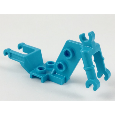 medium azure motorcycle chassis clip for handle