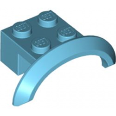 medium azure vehicle mudguard 4 x 2 1 2 x 1 with arch round