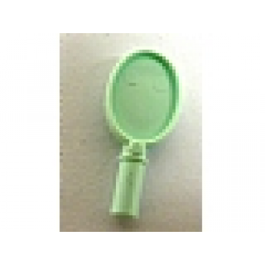 light aqua friends accessories hand mirror with heart on reverse