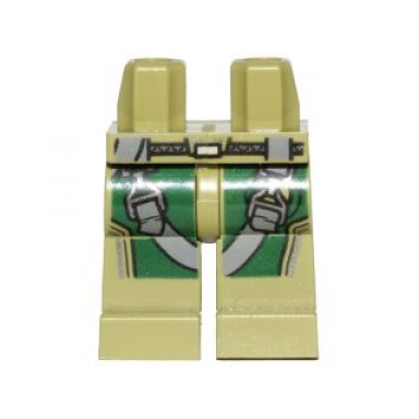 olive green hips and legs with gray belt and silver buckles pattern sw bistan