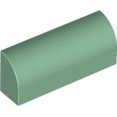 sand green slope curved 1 x 4 x 1 1 3