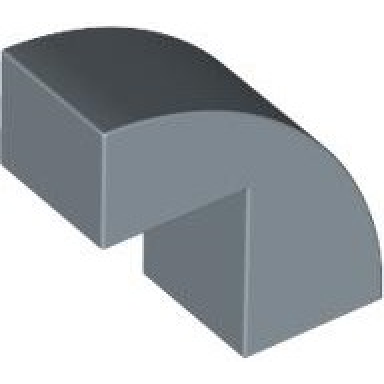 sand blue slope curved 2 x 1 x 1 2 3