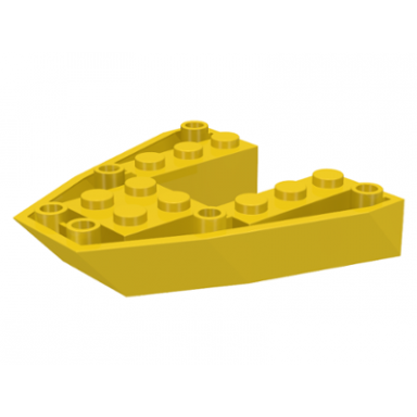 yellow boat bow brick 6 x 6 x 1