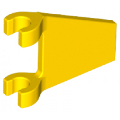 yellow flag 2 x 2 trapezoid
