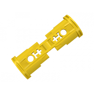 yellow pneumatic cylinder bracket