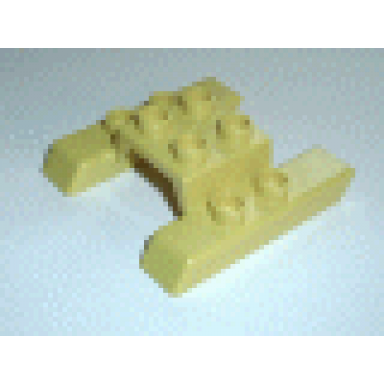yellow duplo helicopter airplane skids small