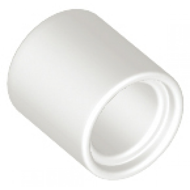 white technic liftarm thick 1 x 1 spacer