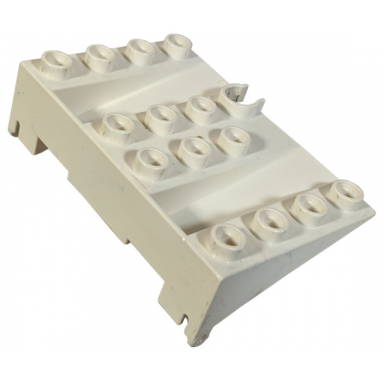 white duplo boat car ramp