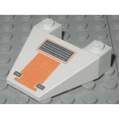 white wedge 4 x 4 taper with sw snowspeeder vent pattern