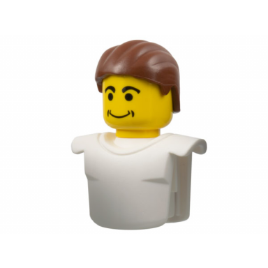 white sports promo figure torso and head assembly mcdonalds set 1 7923