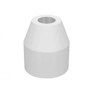 white hose flexible 8.5l end 1 x 1 x 2 3 tabless