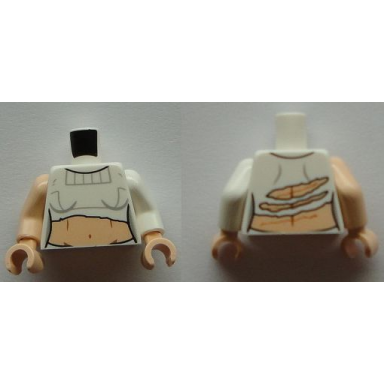 white torso sw female torn shirt pattern padme amidala white arm left light nougat arm right light nougat hands