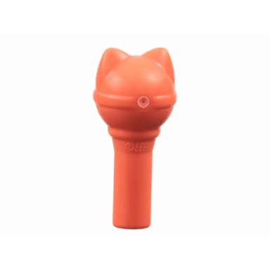 coral minifigure utensil microphone with cat ears