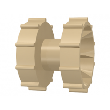 tan technic tread hub