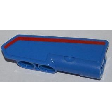 technic panel fairing 21 very small smooth side b with red trim line pattern sticker - set 42010
