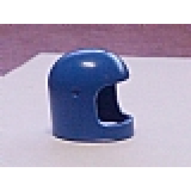 blue minifigure headgear helmet space town with thin chin strap undetermined type