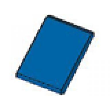 blue glass for window 4 x 4 x 3 roof